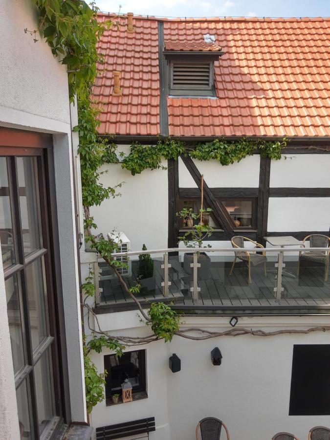 Hotel Weisses Ross Elsterwerda エクステリア 写真